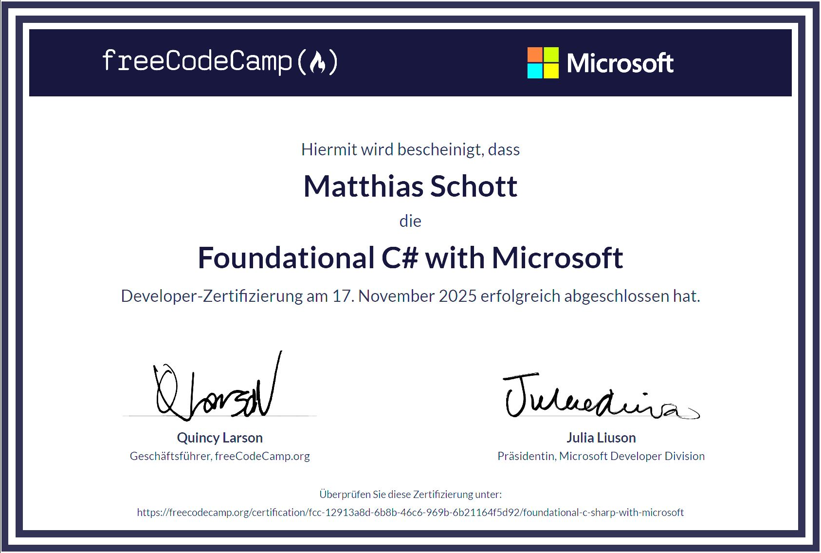 Azure Zertifikat