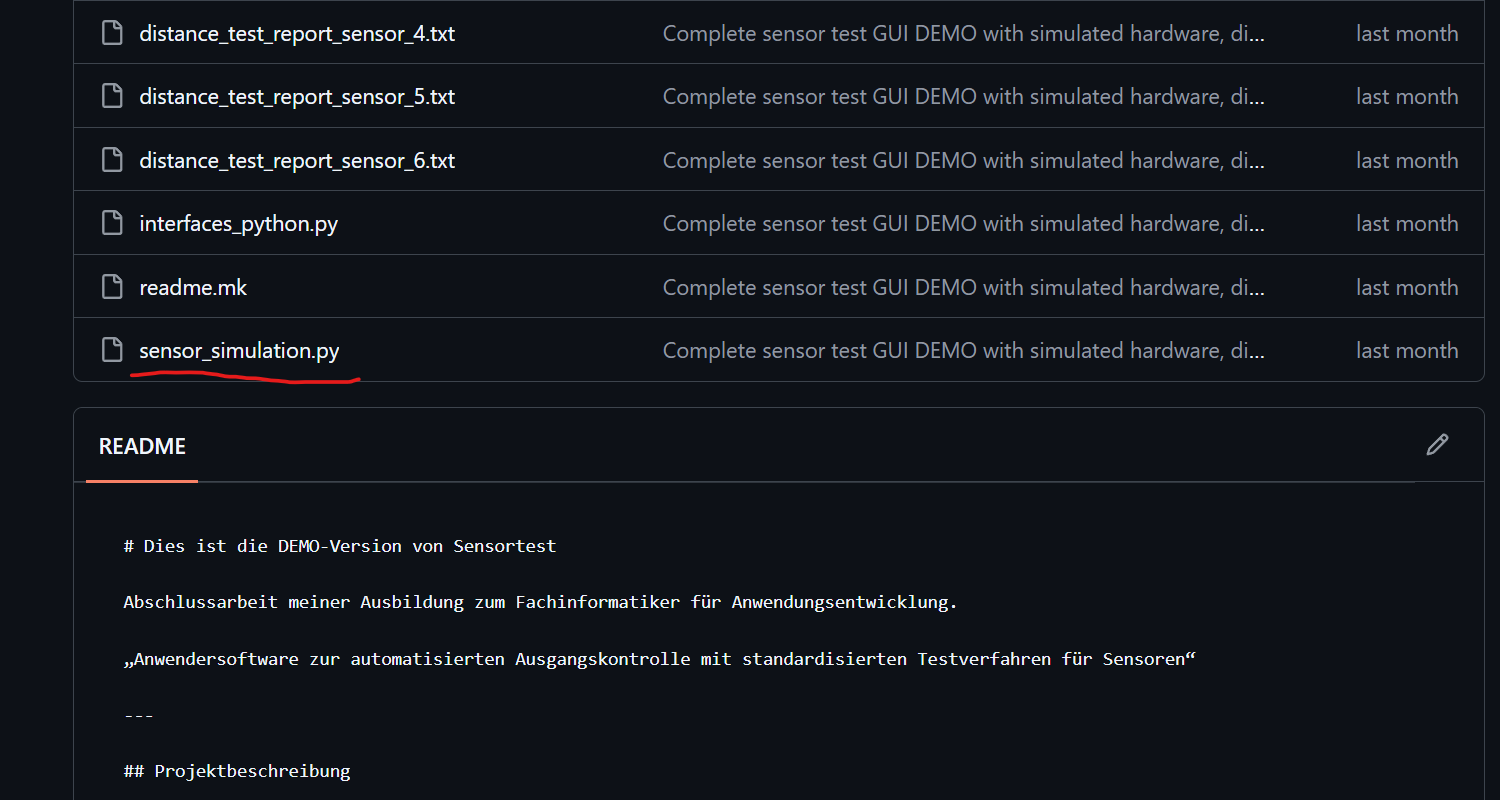 Sensorsimulation ohne physische Hardware
